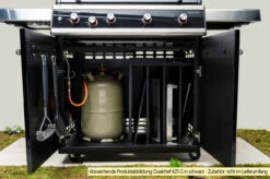 Outdoorchef Dualchef S 425 G Edelstahl Gasgrill Mit Seitenkocher + Blazing Zone Infrarotbrenner + DGS Gusseisen Grillrost 2 Stk. + DGS Gemüse Grillrost 2 Stk. 37 Outdoorchef Dualchef S 425 G Edelstahl Gasgrill Mit Seitenkocher + Blazing Zone Infrarotbrenner + DGS Gusseisen Grillrost 2 Stk. + DGS Gemüse Grillrost 2 Stk. -Grill Mit Freu Geschaft Outdoorchef Dualchef S 425 G Unterschrank
