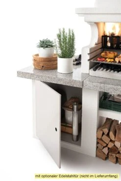 Palazzetti Grillkamin Glasgow 3 Inkl. Montagematerial -Grill Mit Freu Geschaft Palazzetti Grillkamin Glasgow mit Tuer