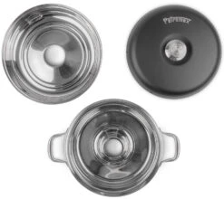 Petromax Camping Backofen -Grill Mit Freu Geschaft Petromax Camping Backofen auseinandergelegt