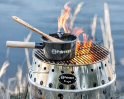 Petromax Emaille Stieltopf / 1000 Ml / Schwarz -Grill Mit Freu Geschaft Petromax Emaille Stieltopf 1000ml schwarz Lifestyle