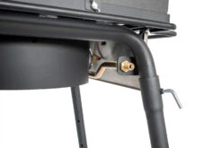 Petromax Gastisch / Gaskocher GE45 Mit Einzelbrenner -Grill Mit Freu Geschaft Petromax Gastisch ge45 Detail Gasanschluss