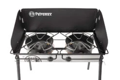 Petromax Gastisch / Gaskocher GE90 Mit Mehrfachbrenner 6 Petromax Gastisch / Gaskocher GE90 Mit Mehrfachbrenner -Grill Mit Freu Geschaft Petromax Gastisch ge90 von oben Doppelbrenner