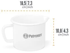 Petromax Emaille Milchtopf / 1000 Ml / Weiß 5 Petromax Emaille Milchtopf / 1000 Ml / Weiß -Grill Mit Freu Geschaft Petromax Milchtopf Emaille 1000ml weiss Abmessungen