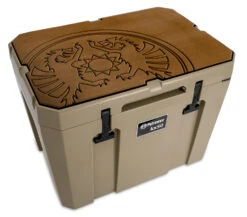 Petromax Haft-Auflage Für Kühlbox Kx50 Braun Mit Drachenemblem -Grill Mit Freu Geschaft Petromax kx50 padw d Haft Auflage Kuehlbox kx50 sand braun Drachen 3 1625147104