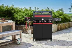 Rösle Videro G4-S VARIO+ Schwarz Gasgrill - FC Bayern Edition -Grill Mit Freu Geschaft Roesle FC Bayern Muenchen Grill Videro G4 S