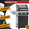 Rösle Gasgrill Videro G2-S VARIO+ Schwarz - Modell 2023