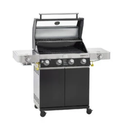 Rösle Gasgrill Videro G4-S VARIO+ Schwarz - Modell 2023 - X-DEAL Inkl. Abdeckhaube, Grillplatte Und Drehspieß -Grill Mit Freu Geschaft Roesle Videro G4 S Vario 25524 Modell 2021 2