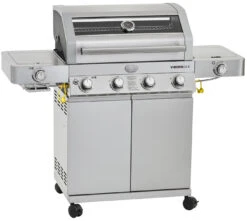 Rösle Edelstahl Gasgrill Videro G4-S VARIO+ - Limited Edition Modell 2023 - X-DEAL Inkl. Abdeckhaube Und Grillplatte