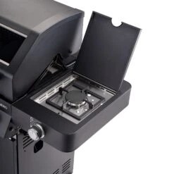 Rösle Gasgrill Videro G4-S Vario+ Nero Schwarz - Modell 2023 - X-DEAL Inkl. Abdeckhaube -Grill Mit Freu Geschaft Roesle Videro G4 S Vario NERO matt schwarz Seitenkocher 1