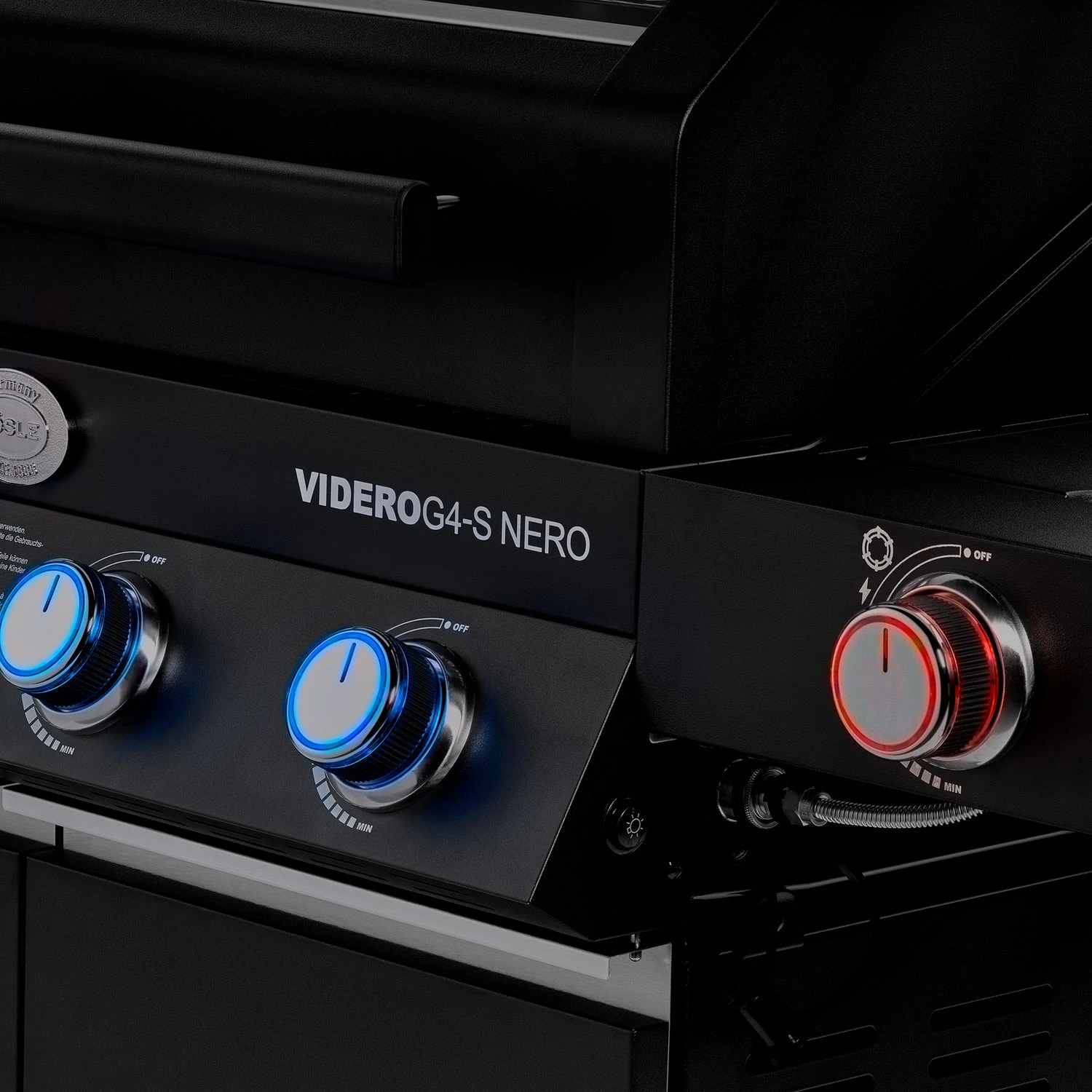 Rösle Gasgrill BBQ-Station Videro G4-S Vario+ Nero Schwarz - Modell 2023 - X-DEAL Inkl. Abdeckhaube 9 Rösle Gasgrill BBQ-Station Videro G4-S Vario+ Nero Schwarz - Modell 2023 - X-DEAL Inkl. Abdeckhaube – Bild 9