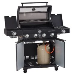 Grill Mit Freu Geschaft 11 Grill Mit Freu Geschaft -Grill Mit Freu Geschaft Roesle Videro G4 S Vario NERO matt schwarz offen 2