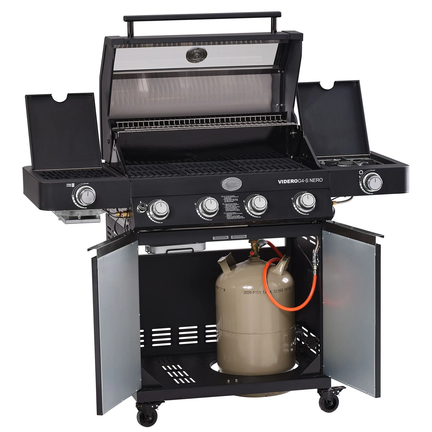 Rösle Gasgrill BBQ-Station Videro G4-S Vario+ Nero Schwarz - Modell 2023 - X-DEAL Inkl. Abdeckhaube 2 Rösle Gasgrill BBQ-Station Videro G4-S Vario+ Nero Schwarz - Modell 2023 - X-DEAL Inkl. Abdeckhaube – Bild 2