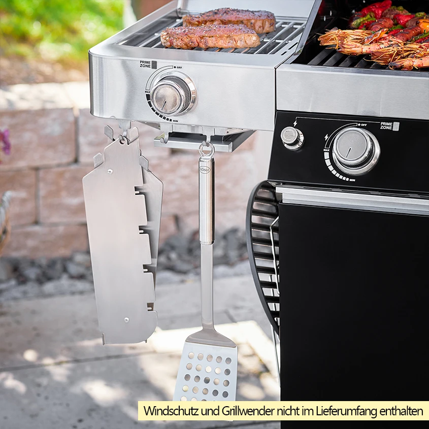Rösle Gasgrill Videro G4-S VARIO+ Schwarz - Modell 2023 - SMART Deal Inkl. Grillfürst Grill Control + Abdeckhaube Und Grillplatte 17 Rösle Gasgrill Videro G4-S VARIO+ Schwarz - Modell 2023 - SMART Deal Inkl. Grillfürst Grill Control + Abdeckhaube Und Grillplatte – Bild 17
