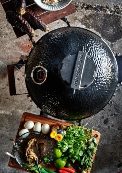 The Bastard Keramikgrill Classic Medium - Complete - Schwarz Glänzend - Modell 2023 28 The Bastard Keramikgrill Classic Medium - Complete - Schwarz Glänzend - Modell 2023 -Grill Mit Freu Geschaft The Bastard Classic Medium Keramikgrill Seitenablagen