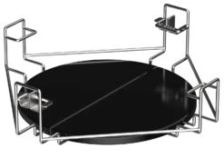 The Bastard Keramikgrill Urban XL - Complete - Schwarz Matt - Modell 2023 -Grill Mit Freu Geschaft The Bastard Multilevel Cooking System XL Plate Setter BB840