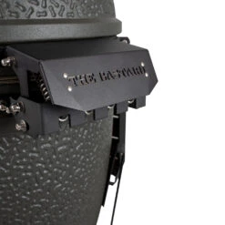 The Bastard Keramikgrill VX Large - Solo - Schwarz Matt - Modell 2023 26 The Bastard Keramikgrill VX Large - Solo - Schwarz Matt - Modell 2023 -Grill Mit Freu Geschaft The Bastard VX Large Detail Deckelschanier 1