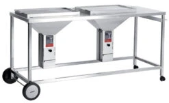 Thüros DUO Holzkohle Gewerbegrill (2 X 40x60 Cm Grillfläche)