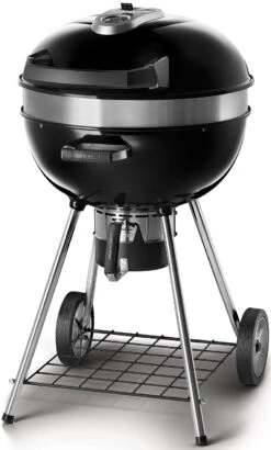 Napoleon Prestige Pro 665-3 Edelstahl Gasgrill Inkl. Drehspieß - X-DEAL Inkl. Napoleon Holzkohlegrill Kugelgrill Ø 57cm