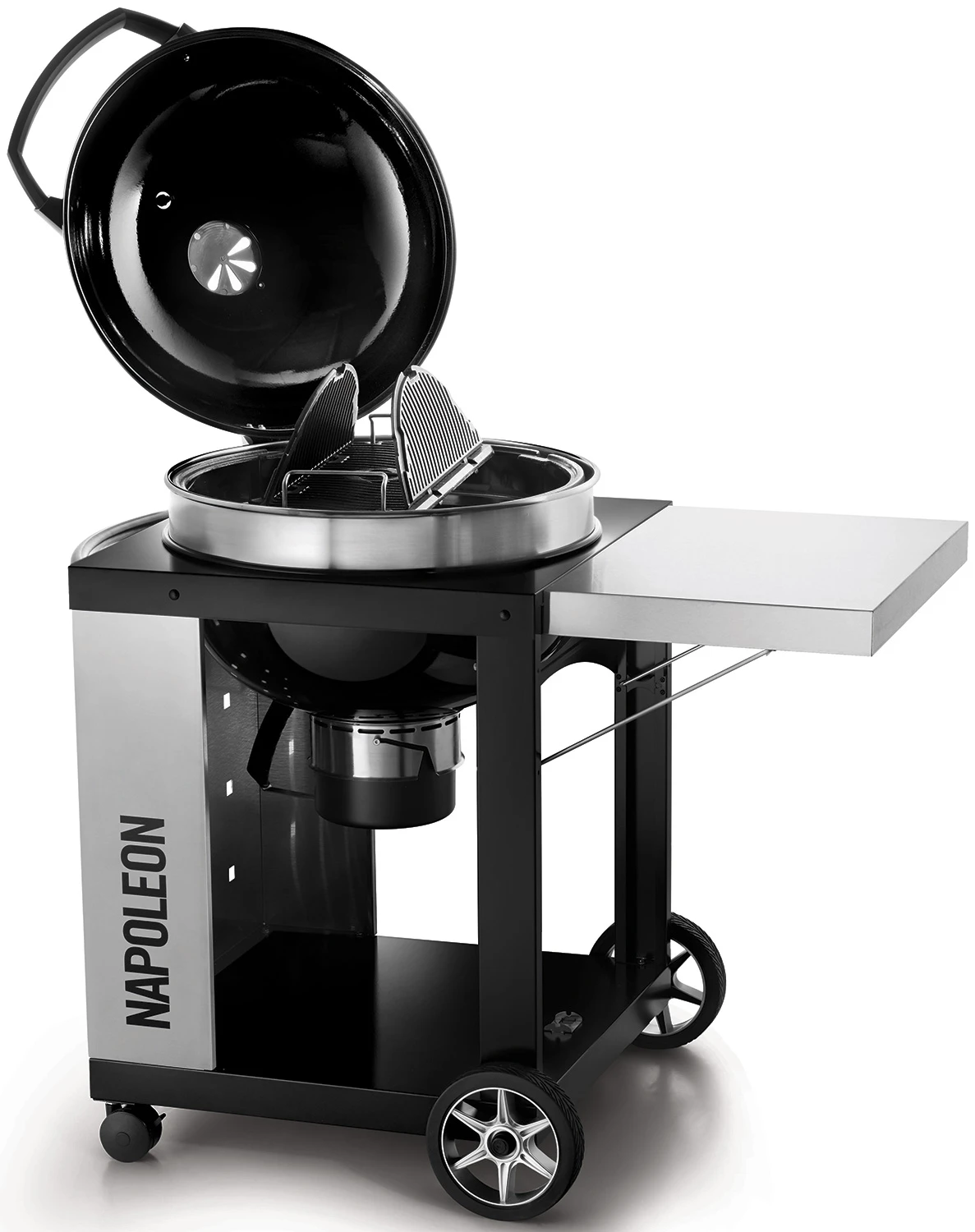 Napoleon Holzkohlegrill Kugelgrill Ø 57cm Im Rollwagen Mit Gussrost Und Deckelscharnier PRO22K-Cart-2 2 Napoleon Holzkohlegrill Kugelgrill Ø 57cm Im Rollwagen Mit Gussrost Und Deckelscharnier PRO22K-Cart-2 – Bild 2
