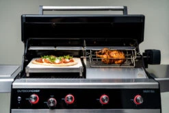 Outdoorchef Dualchef 425 G BZ Gasgrill Mit Blazing Zone Infrarotbrenner + DGS Gusseisen Grillrost 2 Stk.+ DGS Gemüse Grillrost 2 Stk. -Grill Mit Freu Geschaft outdoorchef dualchef 425 g rotisserie 18 700 16