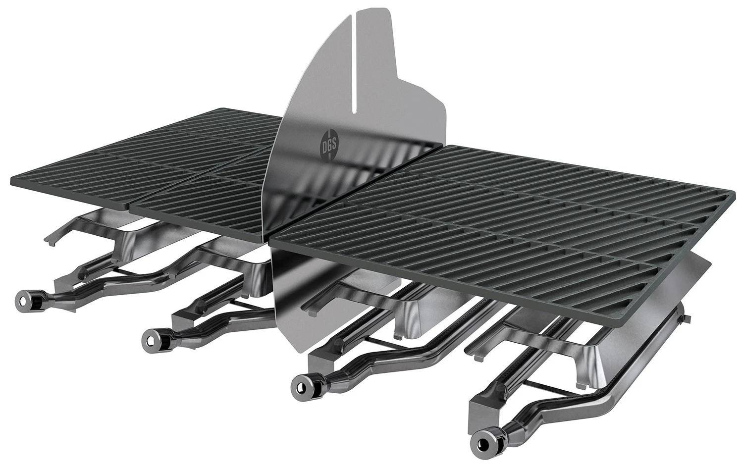 Outdoorchef Dualchef S 425 G Edelstahl Gasgrill Mit Seitenkocher + Blazing Zone Infrarotbrenner + DGS Gusseisen Grillrost 2 Stk. + DGS Gemüse Grillrost 2 Stk. 6 Outdoorchef Dualchef S 425 G Edelstahl Gasgrill Mit Seitenkocher + Blazing Zone Infrarotbrenner + DGS Gusseisen Grillrost 2 Stk. + DGS Gemüse Grillrost 2 Stk. – Bild 6