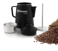 Petromax Tee- Und Kaffee-Perkolator / Schwarz Emailliert (1,3 Liter) -Grill Mit Freu Geschaft petromax kaffeekanne perkolator per 9 s