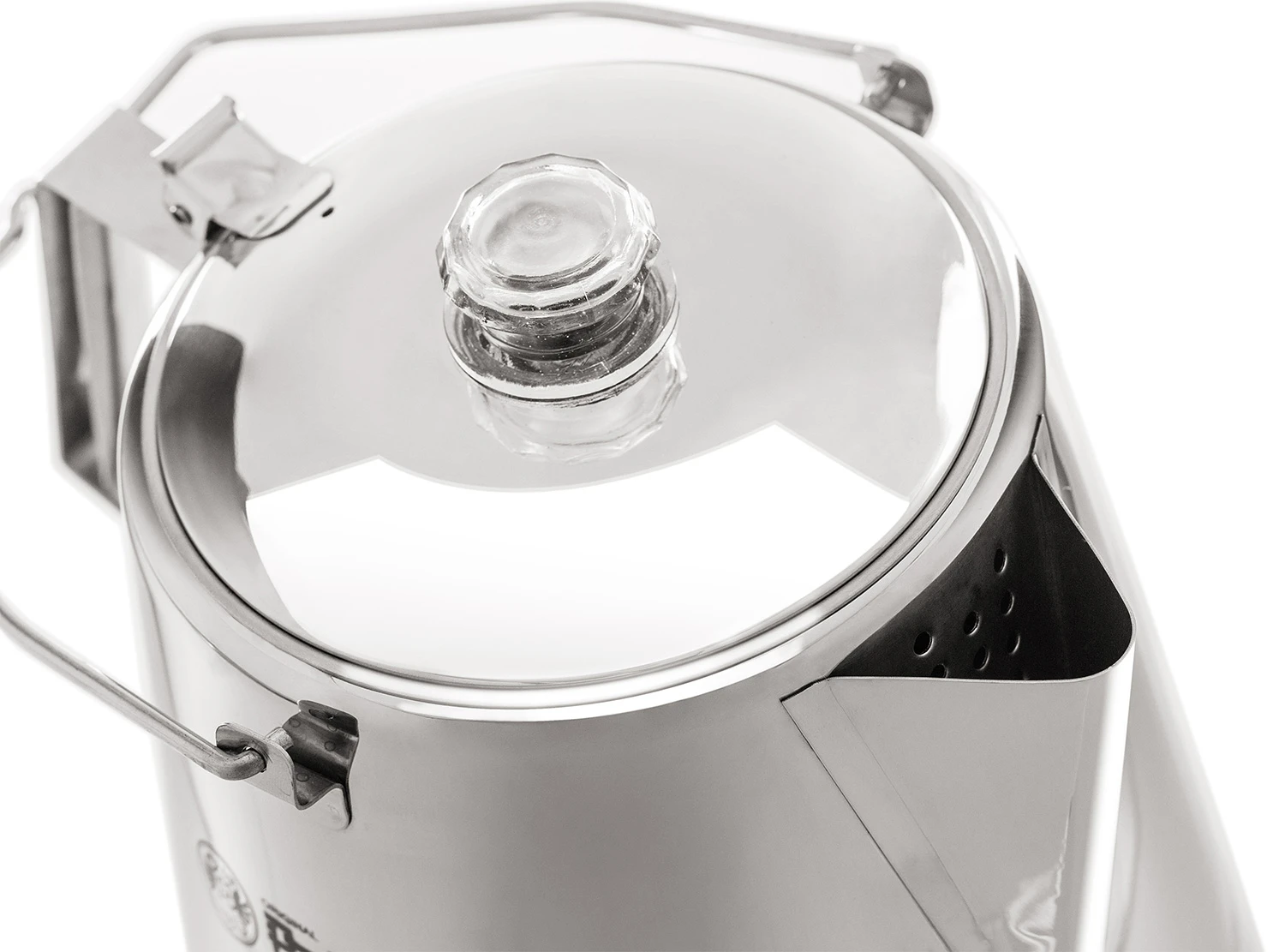 Petromax Perkolator Perkomax Le14 / Edelstahl (2,1 Liter) 3 Petromax Perkolator Perkomax Le14 / Edelstahl (2,1 Liter) – Bild 3