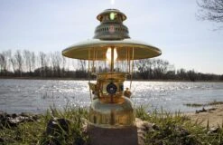 Petromax Petroleumlampe HK500/829 Messing -Grill Mit Freu Geschaft petromax starklichtlampe hk500 px5m 17