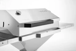 Thüros Holzkohlegrill T400 / Holzkohle Grillstation 40 X 60 Cm -Grill Mit Freu Geschaft thueros evo4 holzkohle bbq station detail haube